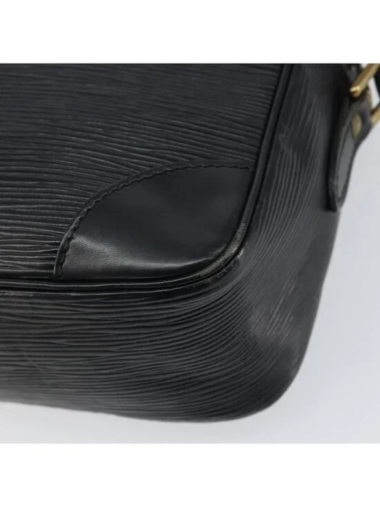 Authentic LOUIS VUITTON Epi Trocadero 27 Shoulder Bag Black M52312 LV - Picture 7 of 16